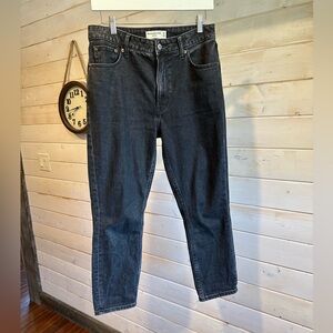 Abercrombie & Fitch | Black Washed The Skinny High Rise Curve Love Jeans